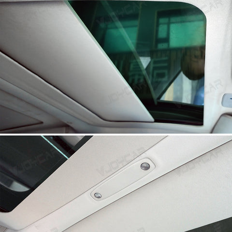 for Tesla Model 3 and Model 3 Highland Auto Electric Sunshade Retractable Glass Roof Shade Voice + Button Easy Control