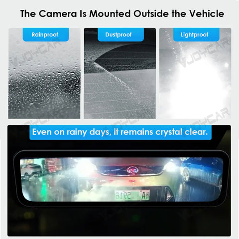 for Tesla Model 3 / Y / 3 Highland / Y Juniper Streaming Media Recorder Smart Rearview Mirror HD Display