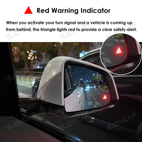 for Tesla Model 3 Y 3 Highland Y Juniper Rearview Mirror Blind Spot BSD Monitoring System Mirror Replacement Easy Installation