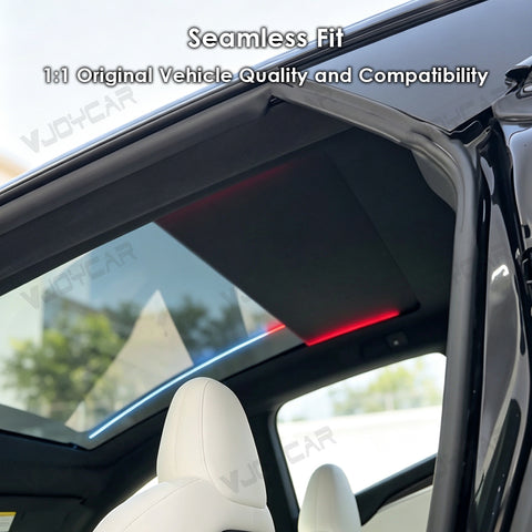 for Tesla Model S Auto Electric Sunshade Roof Starry Shade