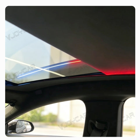 for Tesla Model S Auto Electric Sunshade Roof Starry Shade