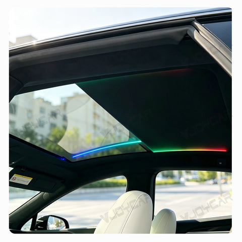 for Tesla Model S Auto Electric Sunshade Roof Starry Shade