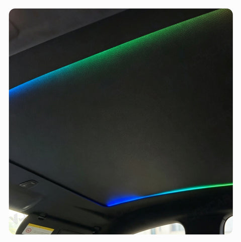 for Tesla Model S Auto Electric Sunshade Roof Starry Shade