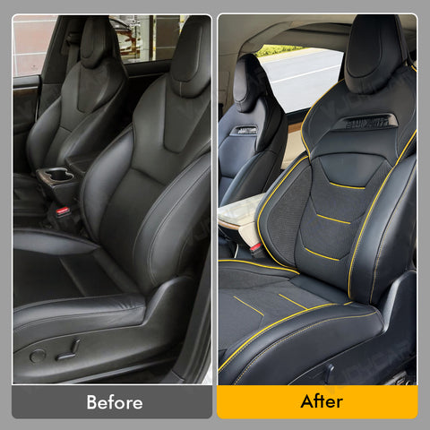 Tesla Model X Model S Seat Modification  Before and After install