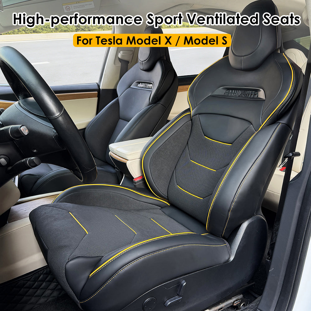 For Tesla Model X Model S 2016-2019 Seat Modification Cushion Retrofit Leg Extension Custom Design