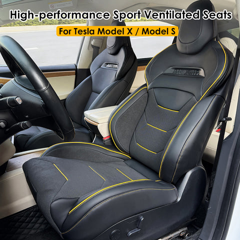 For Tesla Model X Model S 2016-2019 Seat Modification Cushion Retrofit Leg Extension Custom Design
