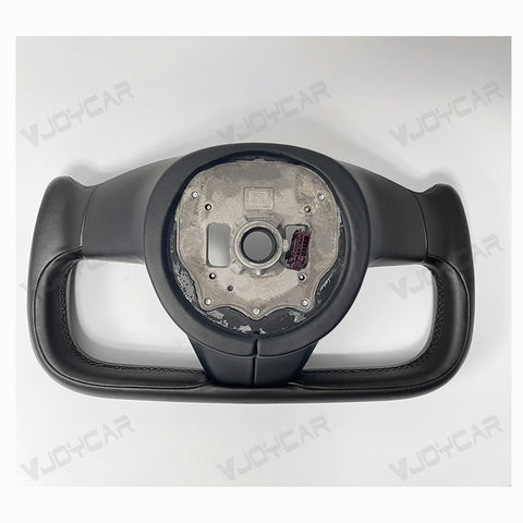For Tesla Model X Model S Yoke Steering Wheel Pre-built Scroll Button Heating Cable Panel Horn Support Horn Icon On Airbag