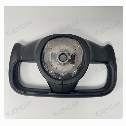 For Tesla Model X Model S Yoke Steering Wheel Pre-built Scroll Button Heating Cable Panel Horn Support Horn Icon On Airbag