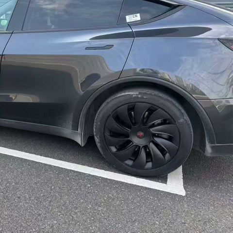 for Tesla Model Y Juniper Hubcap 19inch Whirlwind Style Wheel Cover Protector