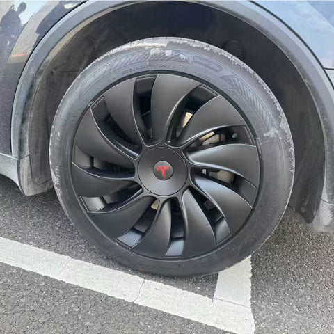 for Tesla Model Y Juniper Hubcap 19inch Whirlwind Style Wheel Cover Protector