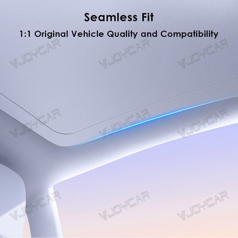 tesla model y auto roof seamless fit design
