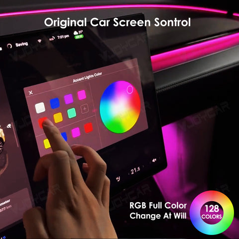 for Tesla Model YL Dynamic Ambient Light Y L 2026+