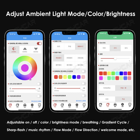 for Tesla Model YL Dynamic Ambient Light Y L 2026+