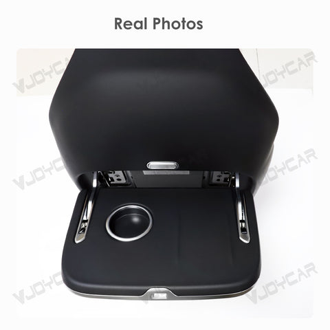 For Tesla Model YL Seat Back Foldable Table Integrated All in One Leather Cover One Button To Open and Fold