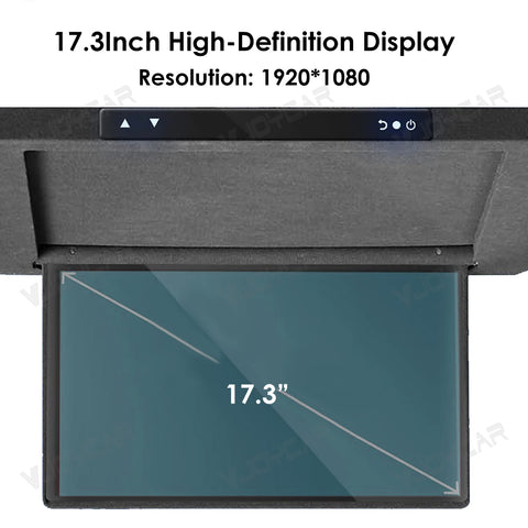 for Tesla Model Y Juniper ModelY Roof TV Entertainment Display Screen 17.3inch WiFi