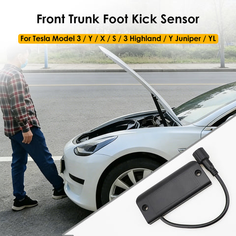 For Tesla Model X S 3 Highland Y Juniper YL Power Frunk Foot Kick Sensor Open Auto Lift & Close