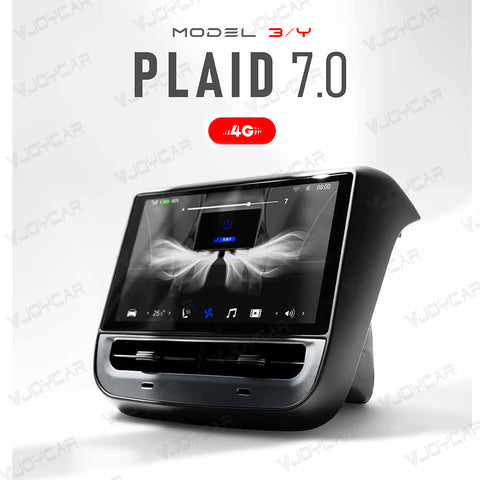 For Tesla Model 3 Model Y Rear Seat Entertainment Display Screen 7inch 4G 64G Qualcomm Chipset