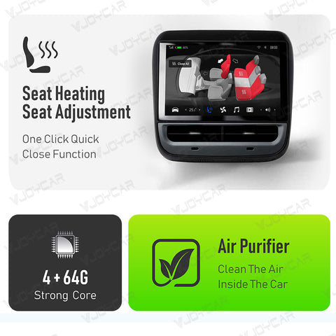 For Tesla Model 3 Model Y Rear Seat Entertainment Display Screen 7inch 4G 64G Qualcomm Chipset