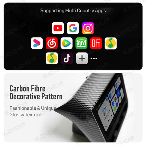 For Tesla Model 3 Model Y Rear Seat Entertainment Display Screen 7inch 4G 64G Qualcomm Chipset