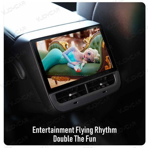 For Tesla Model 3 Model Y Rear Seat Entertainment Display Screen 7inch 4G 64G Qualcomm Chipset