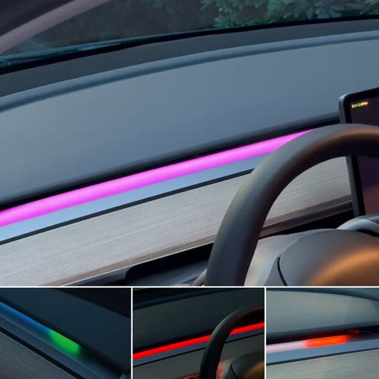 for Tesla Air Vent Ambient Lights BSD Blind Spot Detection