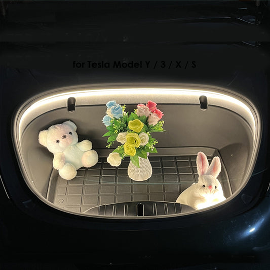 for Tesla Model 3 Highland Frunk Ambient Light Updated Slide-on Installation