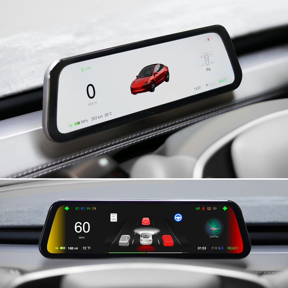 for Tesla Model Y 3 9.66 inches Dashboard Display Screen