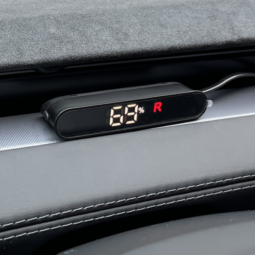 for Tesla Model Y 3 Mini HUD Display Cluster Dashboard Gauge