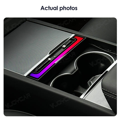 for Tesla Model Y Juniper 3 Highland Center Console Hub Mobile Phone Fast Charging Retractable Cord 60W 60W