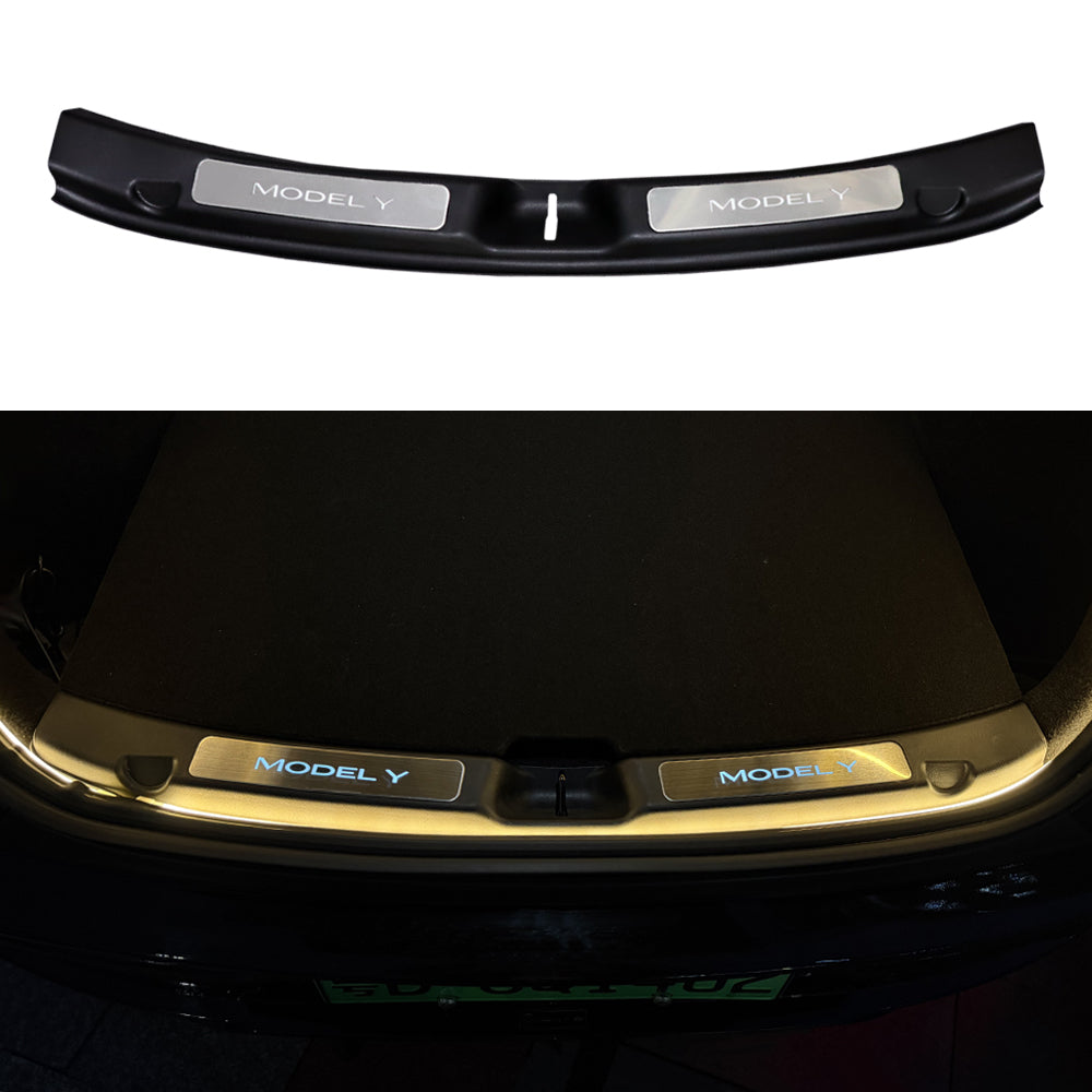 for Tesla Model Y Juniper Model YL Magnetic LED Illuminated Trunk Sill