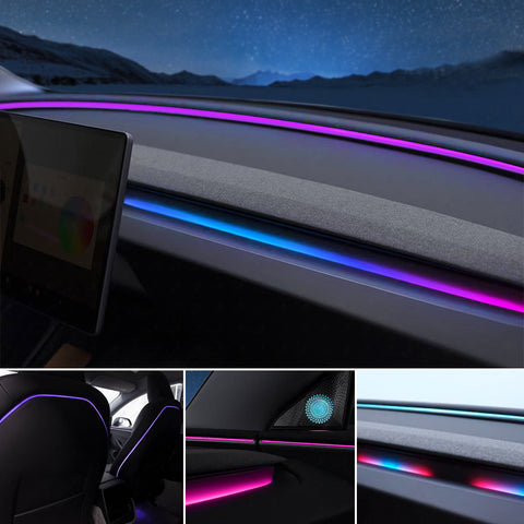 for Tesla New Model 3 Highland Air Vent Ambient Lights