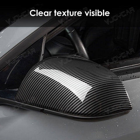 for Tesla New Model Y Juniper Model 3 Highland X S Dry Carbon Fiber Rearview Mirror Housing