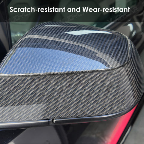 for Tesla New Model Y Juniper Model 3 Highland X S Dry Carbon Fiber Rearview Mirror Housing