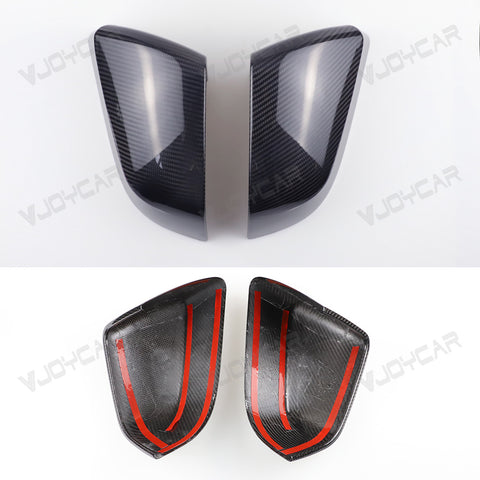 for Tesla New Model Y Juniper Model 3 Highland X S Dry Carbon Fiber Rearview Mirror Housing