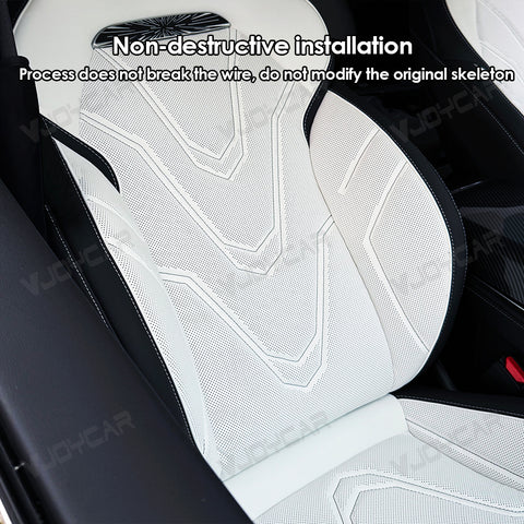 for Tesla Sports Seats Retrofit Avoid Line Drilling Ventilation Seat