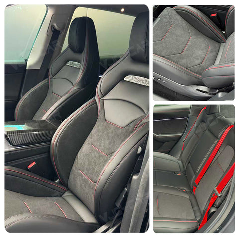 for Tesla Sports Seats Retrofit Ventilated Alcantara Seat