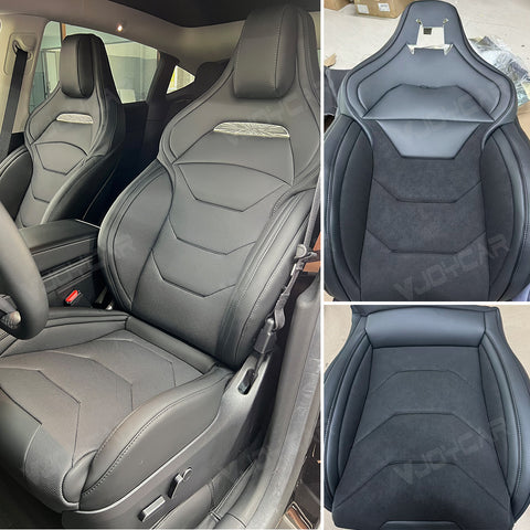 for Tesla Sports Seats Retrofit Ventilated Alcantara Seat