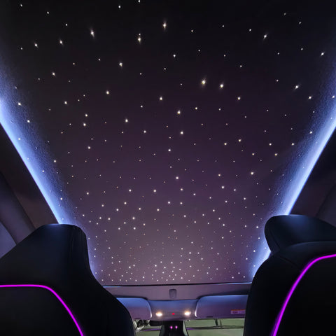 for Tesla Model Y YL 3 3Highland Auto Electric Starry Sunshade Roof