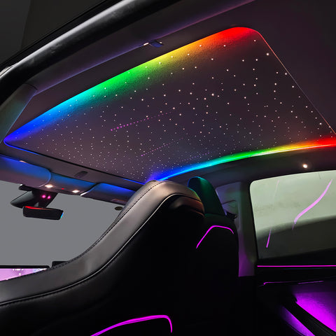 for Tesla Model Y YL 3 3Highland Auto Electric Starry Sunshade Roof