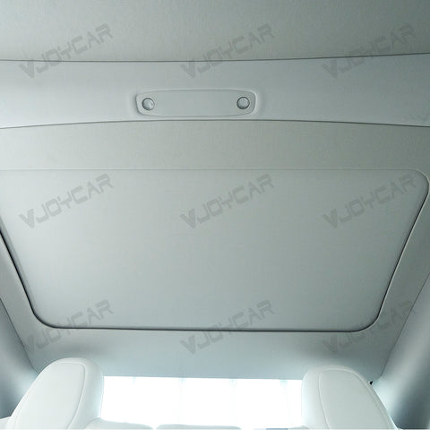 for Tesla Model 3 Highland Auto Electric Sunshade Retractable Glass Roof Block UV Keep Cooling Button Voice Control