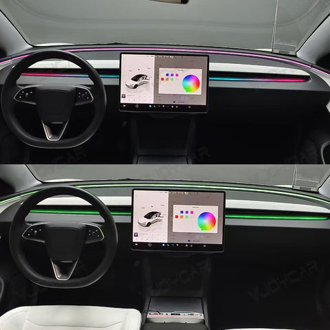 for New Model 3 Highland Air Vent Ambient Lighting Modification Atmosphere Lights