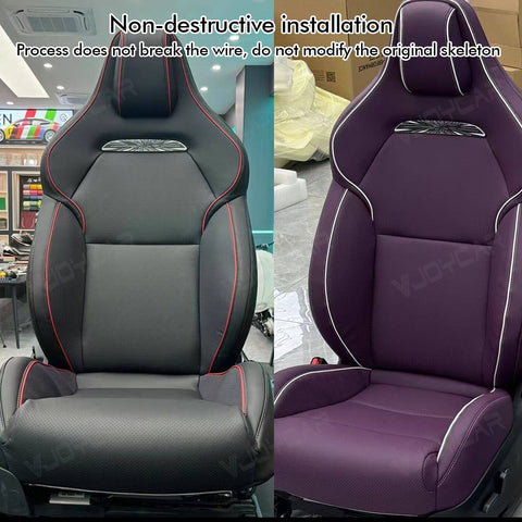 New Custom Tesla Sports Seats Retrofit Ventilated Cushion for Tesla Model 3 Model Y 3 Highland Seat Replacement