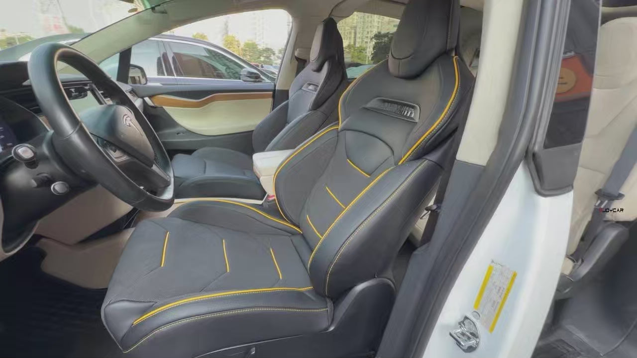 For Tesla Model X Model S 2016-2019 Seat Modification Cushion Retrofit Leg Extension Custom Design