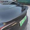 2024 New Performance Design Real Carbon Fiber Spoiler For Tesla Model 3 Highland Trunk Wing Fabric Kits