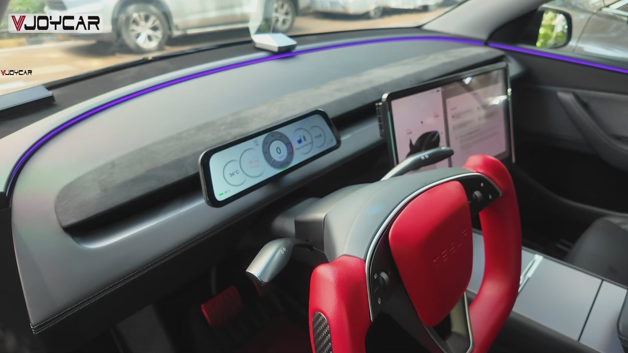 Tesla Model XS 3 Highland용 물리적 버튼 핸들 기어 레버 시프터 키트