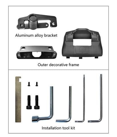 For Tesla Screen Swivel Model 3 Highland Model Y Juniper Panel Display Screen Rotation Bracket Navigation Display Rotating Holder Swivel Kit